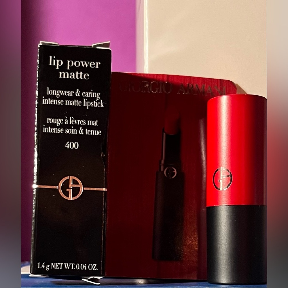 Giorgio Armani MINI Lip Power Matte Lipstick - 400💄💄